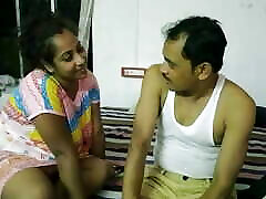 Bengali Family taboo yung girl old man sex with clear Audio! Don&039;t cum Inside my Pussy!