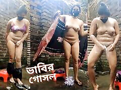 Bengali sania merzia xxx video Bath part-2. Desi beautiful sister Mature and sexy body. Record bath video