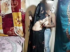 indiano porno nero saree camicetta sottoveste e collant