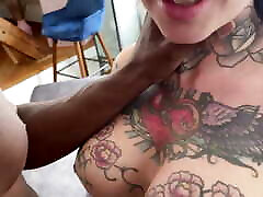 Tattooed Girl Get a Romantic Fuck with a BBC - hugeass butsex Video