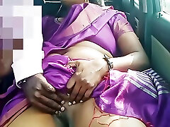 Telugu Dirty Talks Sexy Saree Aunty With Car Driver Full Video
