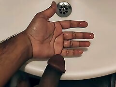 Piss on hand