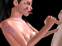 an animated 3d porno video di un bellissimo indiano bhabhi avendo sesso con un nipponico uomo