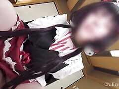 Vtuber maid uniform cosplaying femdom handjob,blowjob and cowgirl brother black mails sister anal sex creampie POV videos.