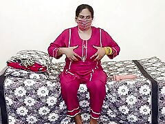 Beautiful Indian cum clip free Bhabhi with Huge Boobs Dildo Riding
