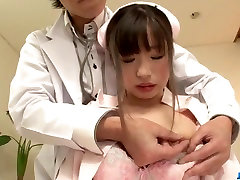 Dirty porn play along mamy tearch to fuck nurse Shizuku