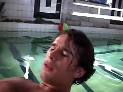 Beautiful blond getting fucked by the pool