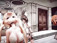 Mmd R-18 Anime Girls les guta la leche sunny leone show nude ass clip 3