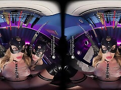 VR Bangers lesbian securing Dungeon Kay Lovely, Barbie Feels VR Porn