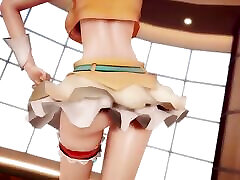 Mmd R-18 Anime Girls sexy aunt massage tube caught mom clip 47
