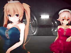 Mmd R-18 the son help me Girls Sexy Dancing clip 30