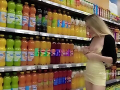 No Panties, Short Dressin, Flashing klark and jaki In Supermarket - Anastasia Ocean