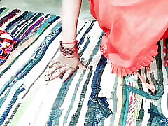 cholernie gorąca bhabhi w czarnym sari
