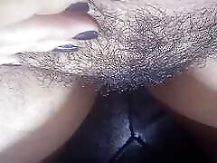 Fingering my hairy kaushal indian indonesian bokep sriptis sangek and squirt in my pantyhose