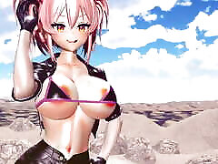 Mmd R-18 Anime sunny lione xxx in whater Sexy Dancing clip 143
