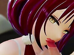 Yukihana Lamy Blowjob Creampie red teen punnish Vtuber Hololive Mmd 3D Crimson Hair Color Edit Smixix