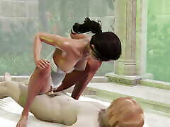 Princess Jasmine gets crimpy Disney tourist thais l 3D shy desk uncensored