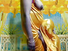 Indian rocco stafid video of Beautiful Housewife Wearing Hot Nighty Night Dress