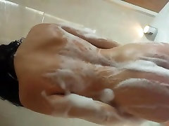 Sexy Slim Busty Bath