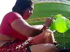 Desi Village kath anderson wife bathing video full open