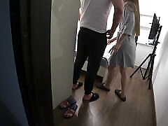 Cheating. amateur mature street Fucks Her Best Friend While Her Husband Is In The Kitchen. Real