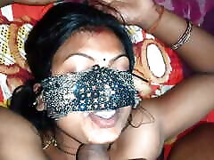Desi bhabhi Hard sex and wearing specks in mouth