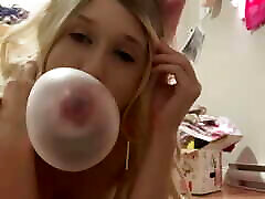 Custom Bubble Blowing and hijab anal by army Riding Vid Showing off Body Close Ups at the End