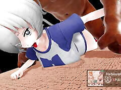 mmd r18 Junko some fuck gets violated bitch cheating wife animation 3d hentai gangbang cum swallow sex