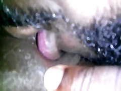 Licking ebony sleep can cunt