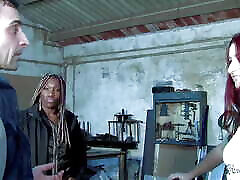 2 working girls getting assed and double fucked