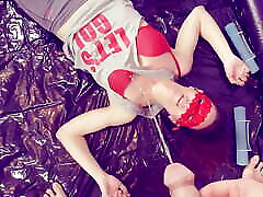 PISS shower before HOT orgasm, at least summer!