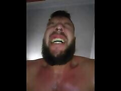 Sweaty purnima lama bear growls when he cums in a guy Sweaty purnima lama bear growls when he cums in a guy