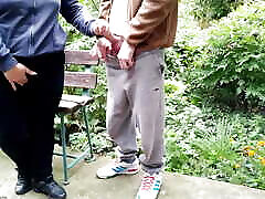 Please, mother-in-law, bend over doggy style, I want to cum on your jeans Please, mother-in-law, bend over doggy style, I want to cum on your jeans