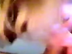 Cute young blonde slut sucks me and I cum on her face Cute young blonde slut sucks me and I cum on her face
