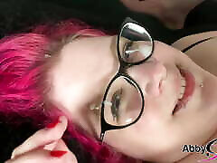 Cum on the Glasses - German Goth mature play boy Abby Strange Cum on the Glasses - German Goth mature play boy Abby Strange