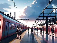 The Gothgirl on the Train