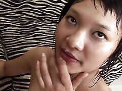 Shy asian teen gets her sex bp hede marvade oily tentara ad fuck!