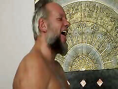 Blonde German whore fucked on the bed Blonde German whore fucked on the bed