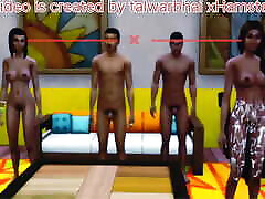 Desi couple having swinger sex party