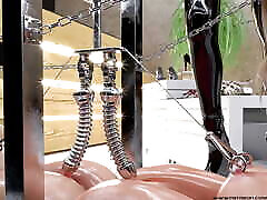 Blonde Thieves Punishment - Hardcore Metal Bondage 3D BDSM Blonde Thieves Punishment - Hardcore Metal Bondage 3D BDSM