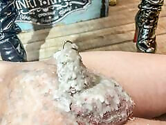 Urethral waxing - Extreme burning drips on dickhole - Mistress Zeida DFC and Mistress Roberta OWK Urethral waxing - Extreme burning drips on dickhole - Mistress Zeida DFC and Mistress Roberta OWK