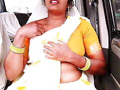 Indian Car Sex. House Maid Try to Fucking with House Owner. Telugu Dirty Talks.