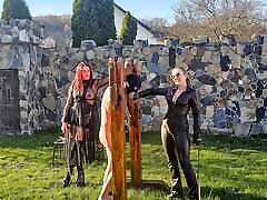 Blowpipe arrows and merciless single tail french-hungarian sadism - Mistress Zeida and Dame Luciferia Blowpipe arrows and merciless single tail french-hungarian sadism - Mistress Zeida and Dame Luciferia