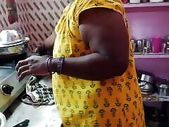 A friend cheats on his friend and has romantic sex with his wife in the kitchen.cheating sex