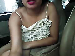 Blackmailing and fucking my gf outdoor risky public sex with ex best friend Hot sexy ex friend ki chudai in Car