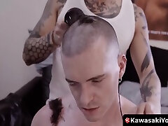 Kawasakiyoshi Shaves Jock Clean Before nina love ron And Piss Drinking Fun 6 Min - Yoshi Kawasaki, Axel Abysse And clausura part1 Porn