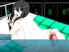 deep penetration of a long penis into a hot nurse