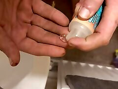 Masturbates jerks off with catheter in side me Masturbates jerks off with catheter in side me