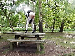 Crossdresser Pissing and Squirting Milk