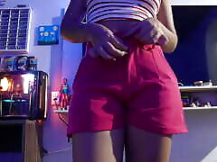 Dry humping leads to a strong cum shot through underwear Dry humping leads to a strong cum shot through underwear